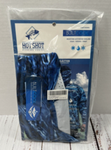 Hot Shot Fishing Series Built Cooling Neck Gaiter Blue Marlin UPF 50 - £10.38 GBP