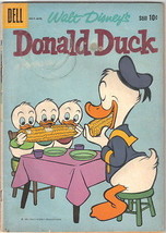 Walt Disney&#39;s Donald Duck Comic Book #72 Dell Comics 1960 VERY GOOD - £7.53 GBP