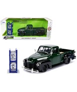 1953 Chevrolet 3100 Pickup Truck Green with Extra Wheels - $55.95