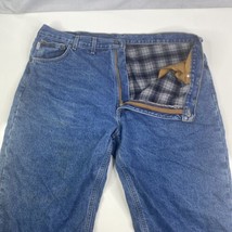 Carhartt Men&#39;s Relaxed Fit Blue Jeans, 44 x 30, Blue, B172 DST - £21.68 GBP