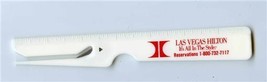 Las Vegas Hilton Ruler and Letter Opener It&#39;s All In The Style - $17.82
