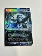 Jeleva, Naphalia&#39;s Scourge - Foil Custom sticker on MTG bulk card. - £3.94 GBP