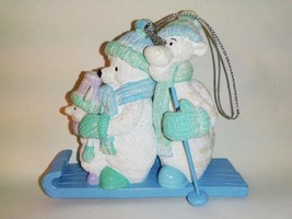 Disney Pooh, Piglet, Tigger on sled Ornament - £10.14 GBP