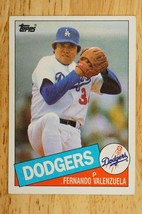 1985 Topps Tiffany #440 Fernando Valenzuela Los Angeles Dodgers Baseball Card - £3.80 GBP