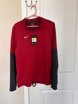 BNWT Nike 1/4 Zip Men&#39;s active Pullover, Football, Polyester, Size S, CI... - $54.45