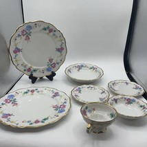 Edelstein Bavaria Maria Theresia Plates Bowls Set Of 6 Pieces - £23.46 GBP