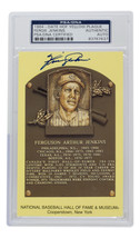 Fergie Jenkins Autografato (Cinque) Chicago Cubs Sala Di Fame Targa Postcard PSA - £74.99 GBP