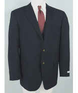 NEW $995 Hickey Freeman Sportcoat! 41 Long  Navy  Lindsey USA Made  Coin... - $581.26 CAD