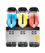 VEVOR Commercial Frozen Drink Maker, 3 x 12L, Triple Tank Frozen Drink Machine - $1,209.99