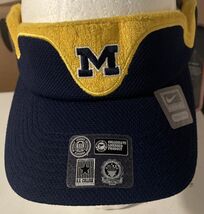 Michigan Wolverines Hat Mens Strapback Visor Cap College University Nike... - $15.99