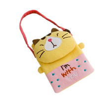 [Pretty Cat] Embroidered Applique Mini Swingpack Bag Purse / Wallet Bag / Cam... - £16.83 GBP