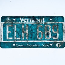  United States Vermont Green Mountain Truck License Plate ELH 689 - $24.31 CAD