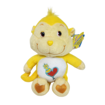 8&quot; Care Bear Cousins 2004 Playful Heart Monkey Stuffed Animal Plush New Tag - £26.16 GBP