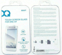 XQISIT Tough Tempered Glass Screen Protector For HTC One A9 Ultra Clear Genuine - £4.33 GBP