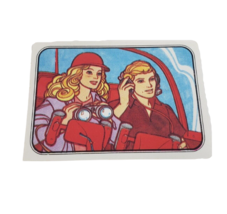 VINTAGE 1983 MATTEL FIGURINE PANINI BARBIE ALBUM STICKER NOS NEW OLD STO... - $4.75