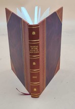 Manual for the Use of the Legislature of the State of New York 1 [Leather Bound] - £86.29 GBP