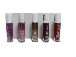 Wet n Wild Megalast Liquid Catsuit High-Shine Lipstick New Sealed 5 Asso... - $15.58