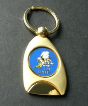 Seabees Navy USA Keychain Keyring Key Ring Chain 1.2 x 1.7 inches US - £8.90 GBP