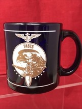 Vintage RARE McDonnell Douglas Navy T45TS Cobalt Blue Coffee Mug Cup - £19.07 GBP