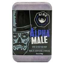 Gibs Alpha Male Exfoliating Soap, 6 Oz.