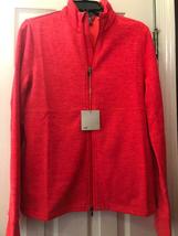 NWT Ladies PUMA Neon Coral Space Dye Long Sleeve Full Zip Golf Jacket - L & XL  image 2