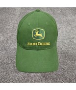 John Deere Hat Cap Men Green Strapback Adjustable Embroidered Columbia T... - $9.99