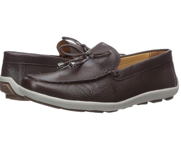Driver Club USA Kids Genuine Leather  Driving Style Loafer, Cushioned Fo... - £24.00 GBP
