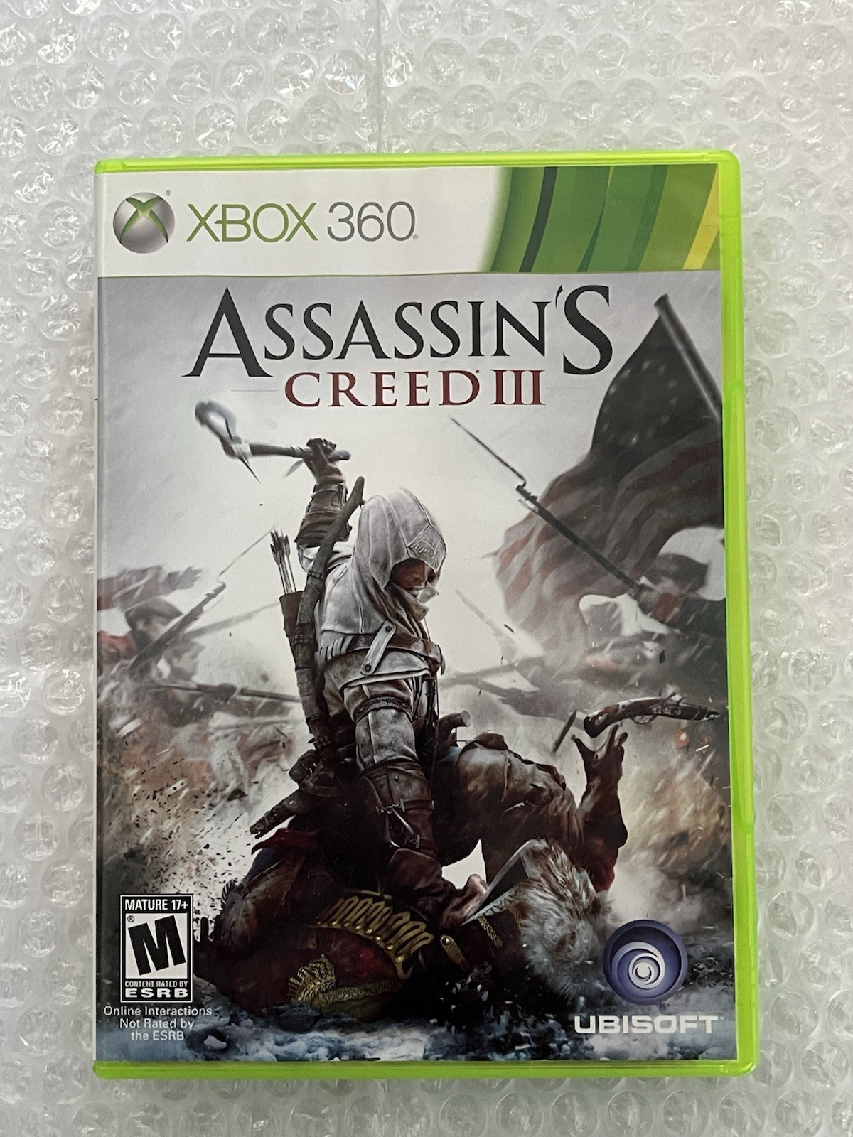 Assassin’s Creed III Ubisoft Video Game Microsoft XBOX 360 2012 - $9.99