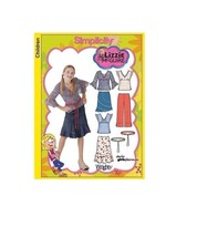 Simplicity Sewing Pattern 5225 Lizzie McGuire Top Pants Skirt 8 1/2 to 1... - £6.29 GBP