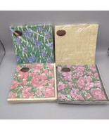 Lot 4 Floral And Abstract Dinner 3 Ply Paper Napkins ~ Caspari - $300.87 MXN