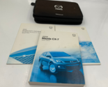 2009 Mazda CX-7 CX7 Owners Manual Set with Case OEM N01B24010 - £21.11 GBP