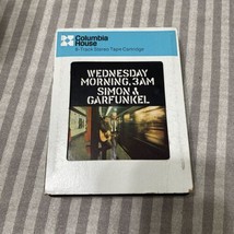 Vintage Columbia House 8 Track Simon &amp; Garfunkel Wednesday Morning  - £7.14 GBP