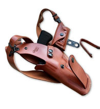 Fits Uberti Cattlemen 1873 40/44 5.5”BBL Leather Shoulder Holster #1846# image 9
