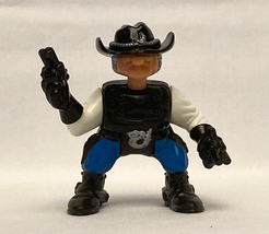 Fisher Price Great Adventures Wild Western Town cowboy figure toy vintage 1996 - £2.36 GBP