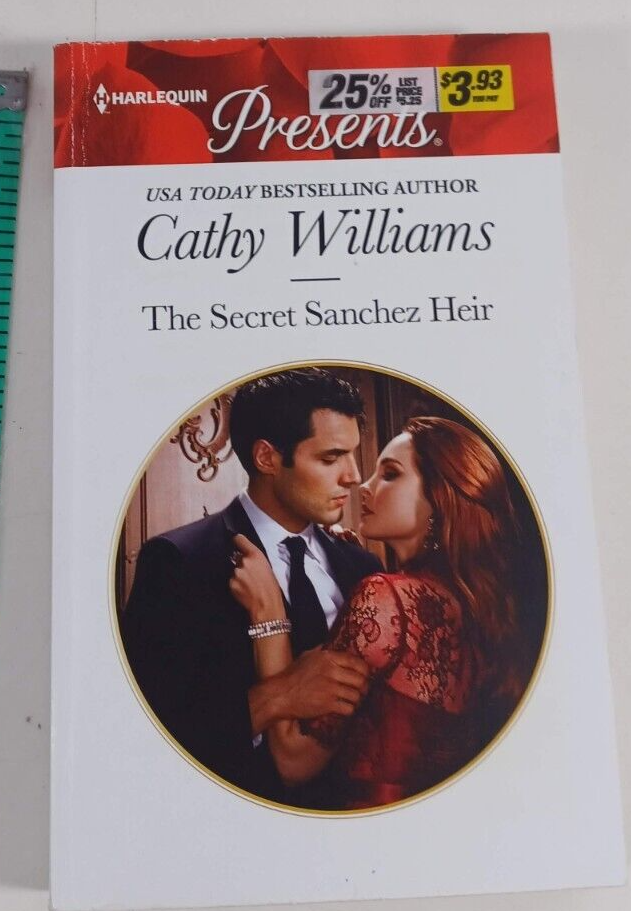 Primary image for the secret sanchez heir by cathy williams novel fiction paperback good