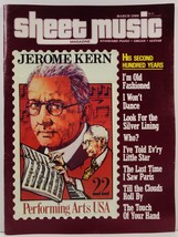 Sheet Music Magazine March 1986 Standard Piano/Organ/Guitar - £3.19 GBP