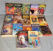 Lot of 17 Vintage Paperbacks Piers Anthony Science Fiction Fantasy 60s 70 80 90s - £18.27 GBP