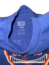 NY Mets Baby T Shirt 12 Months Blue MLB Baseball Short Sleeve Infant image 5