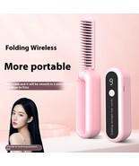 Wireless Ionic Hair Straightener – Portable Straight Comb with Fast Char... - $33.90 CAD