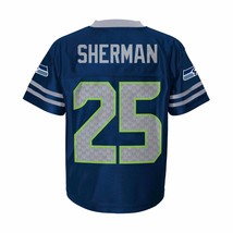 Nfl 2023 Seattle Seahawks Richard Sherman #25 Licensed Jersey Baby Infant 9-12 M - $32.39