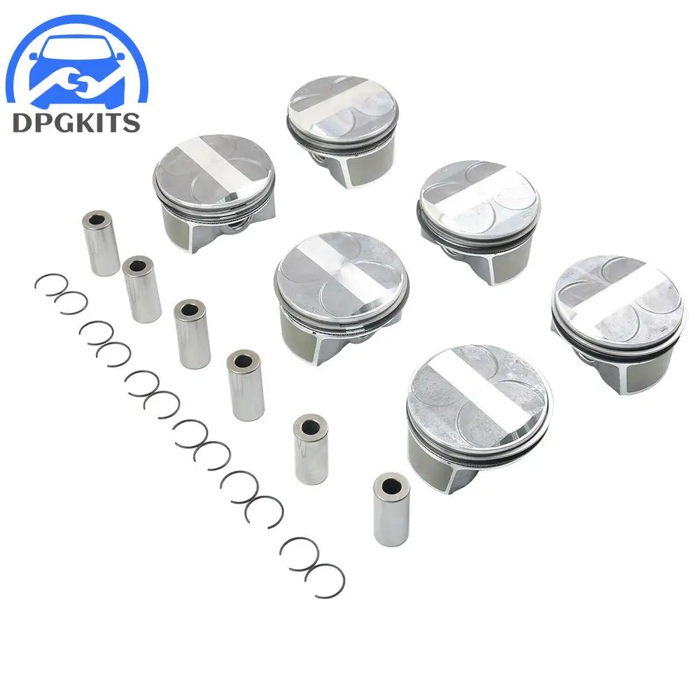 301018 2720300117 2720303717 pistons rings set for mercedes benz e class w212 w211 m272 thumb200