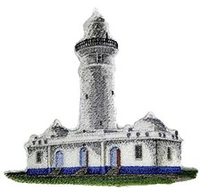 Custom and Unique Lighthouse[Macquarie Lighthouse] Embroidered Iron on/Sew Patch - £16.14 GBP