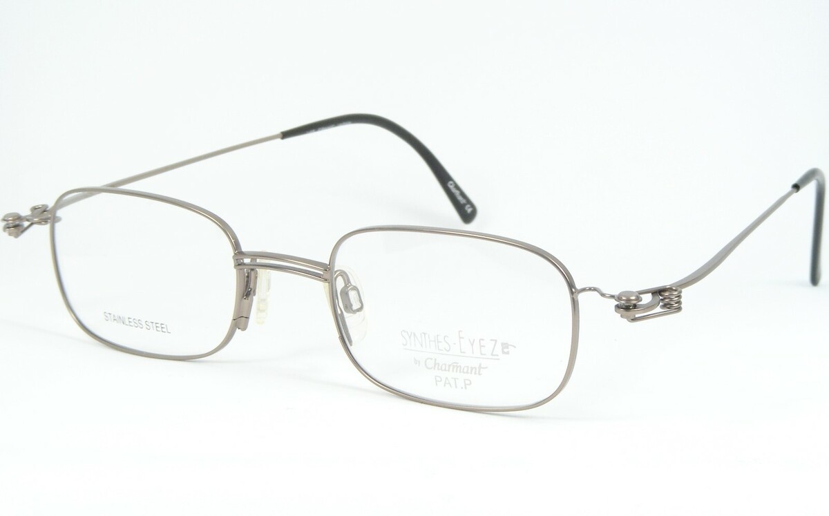 SYNTHES-EYEZ by CHARMANT CH8447 SB SILVER EYEGLASSES GLASSES FRAME 49-20... - $94.45