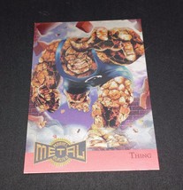 Thing 1995 Marvel Metal Blaster Limited Edition #14 of 18 - NM - $4.94