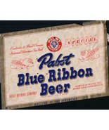 Vintage Pabst Blue Ribbon Beer Special Beer Label  1940s - $12.33 CAD