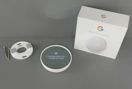 Google Nest G4CVZ Smart Thermostat GA01334-US - Snow - $41.99