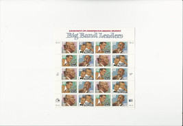 US Stamps Sheet/Postage Sct #3099a Big Band Leaders MNH F-VF OG  FV 6.40 - £5.40 GBP