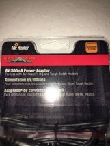 Mr Heater 6Volt 800mA Power Adapter For Use W Big &amp; Tough Buddy Heaters-... - $29.46
