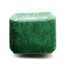 505.7Ct Naturale Brasiliano Verde Smeraldo Rettangolo Taglio Sfaccettato Gemma - £126.29 GBP