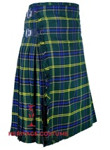 Scottish Traditional US Army Tartan 8 Yard Kilt For Men&#39;s Custom Size Kilt - £54.26 GBP+